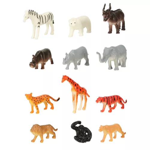 Figures sea animals wild dinosaurs set mix 48pcs