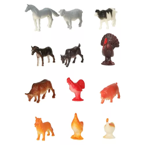 Figures sea animals wild dinosaurs set mix 48pcs