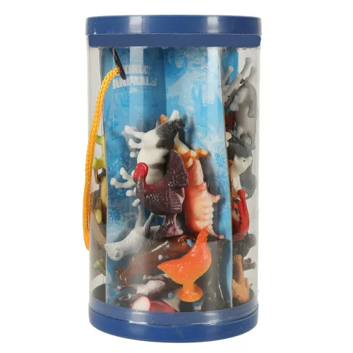 Figures sea animals wild dinosaurs set mix 48pcs