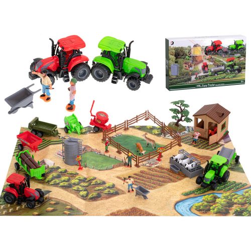 Farm állatokkal és gépekkel 49 db.
