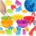 Animals safari educational learning to count montessori 36el.