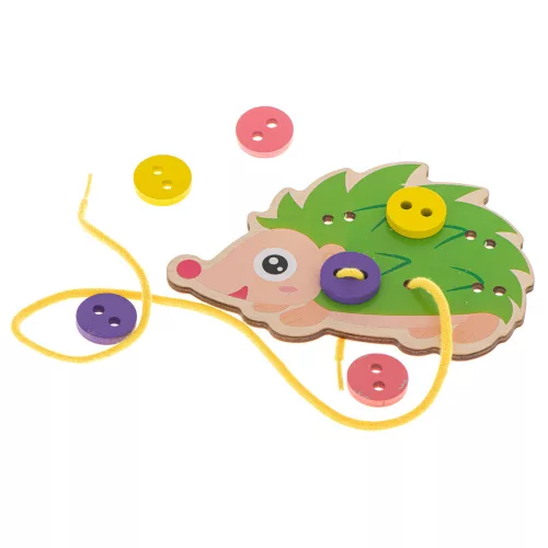 Button sewing kit, hedgehog