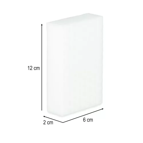 Magic melamine sponge removes tough stains