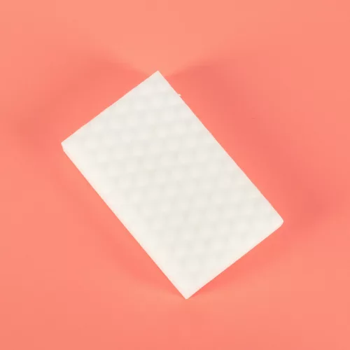 Magic melamine sponge removes tough stains
