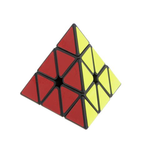 PYRAMINX puzzle cube game Black MoYu