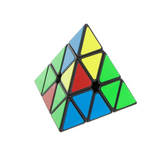 PYRAMINX puzzle cube game Black MoYu