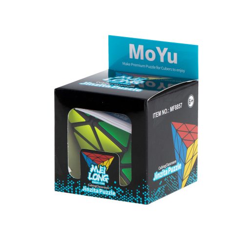 PYRAMINX puzzle cube game Black MoYu