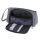 Two-compartment school pencil case expandable 3in1 grey