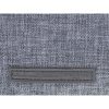 Two-compartment school pencil case expandable 3in1 grey