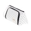 Two-compartment school pencil case expandable 3in1 white