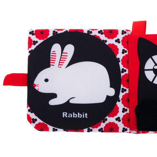 Sensory development book for babies - Forest theme