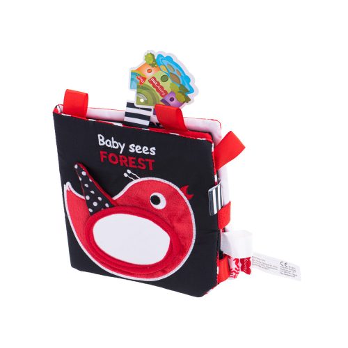 Sensory development book for babies - Forest theme