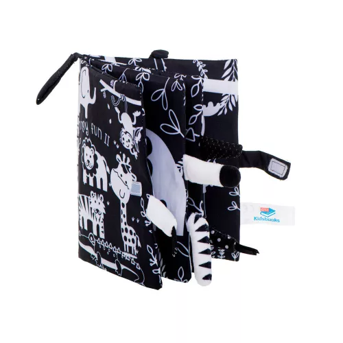 Sensory book soft safari animal tails