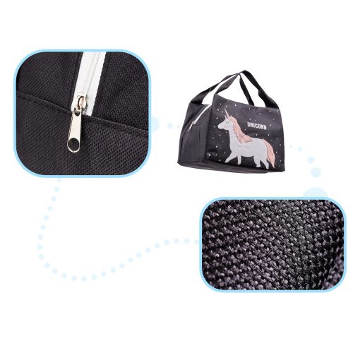 Insulated bag breakfast lunch unicorn