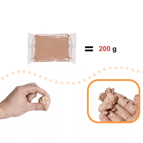 Clay raw material for pottery wheel 1200g