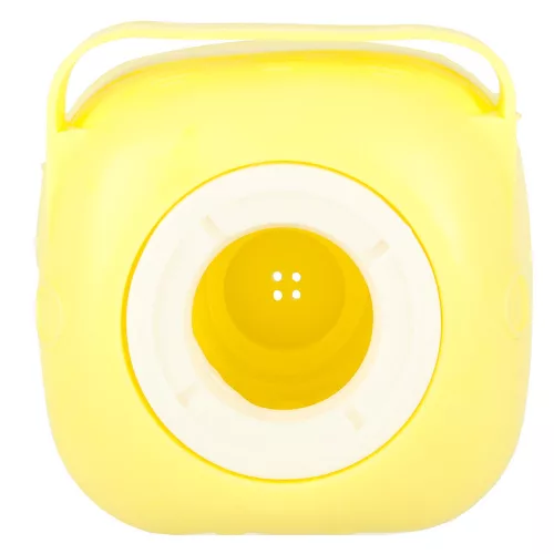 Silicone brush for washing dogs and cats yellow