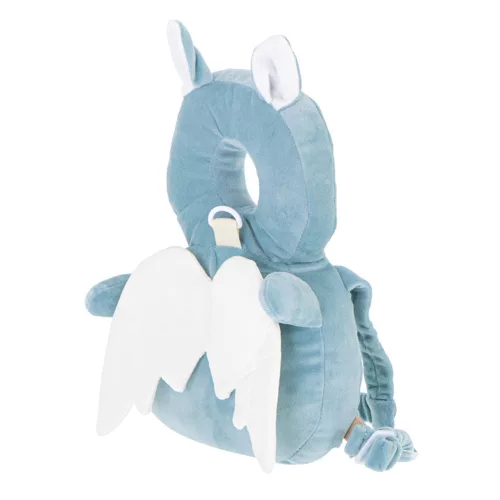 Head protection backpack for learning to walk - bat