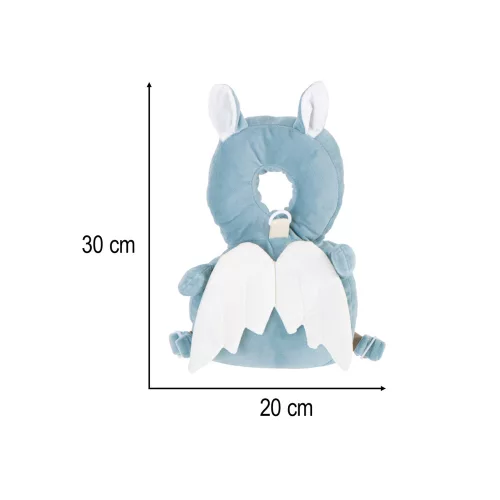 Head protection backpack for learning to walk - bat