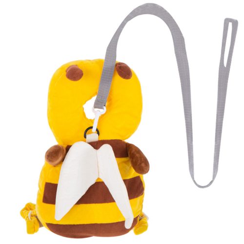 Head protection backpack for learning to walk - bee
