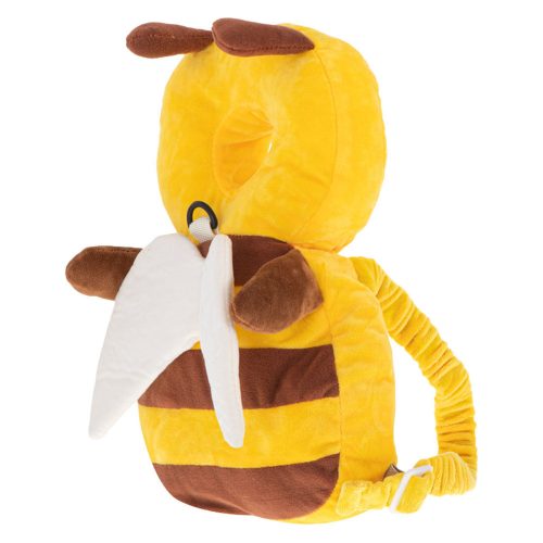 Head protection backpack for learning to walk - bee