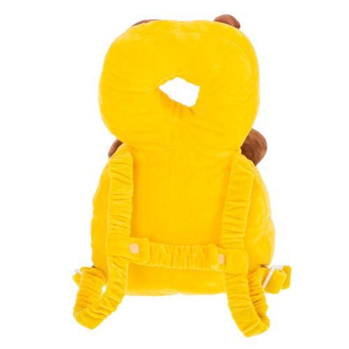 Head protection backpack for learning to walk - bee