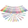 Colorful glitter gel pens in a set of 50 pieces.