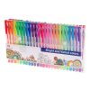 Colorful glitter gel pens in a set of 50 pieces.