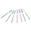 Colorful glitter gel pens in a set of 25.