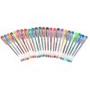Colorful glitter gel pens in a set of 25.