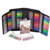 Colored gel pens in a case 120pcs + 120pcs refills