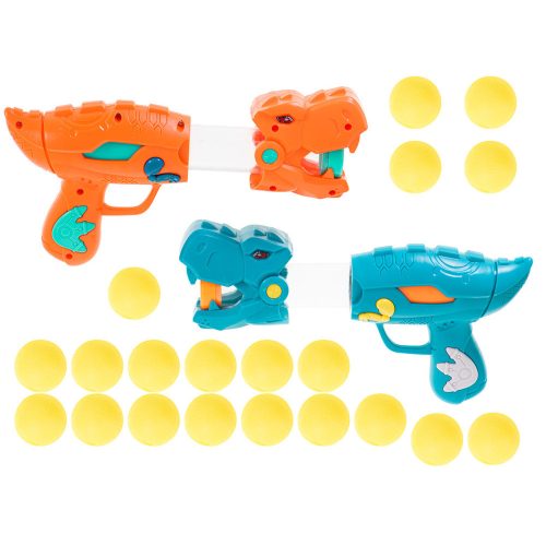 Target shooting 2 pistols + 20 bullets dinosaur