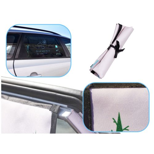 Magnetic curtain car window cover cactus