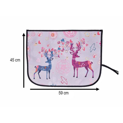 Magnetic curtain car window protector deer