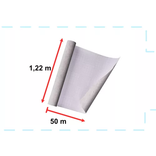 Foil roll self-adhesive wallpaper veneer blue-gray cement 1.22x50m