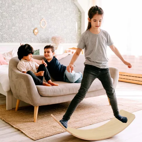 Felt balancing rocking pad