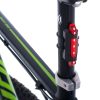 LED bicycle light rear-front set USB