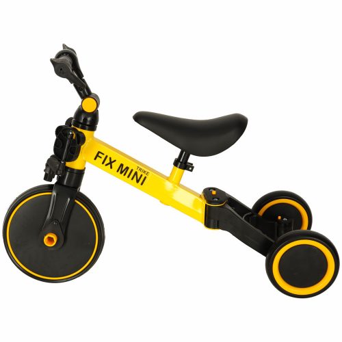 Trike Fix Mini off-road tricycle 3in1 with pedals yellow
