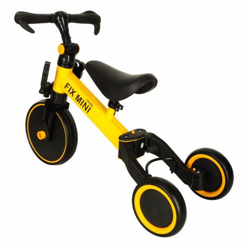 Trike Fix Mini off-road tricycle 3in1 with pedals yellow
