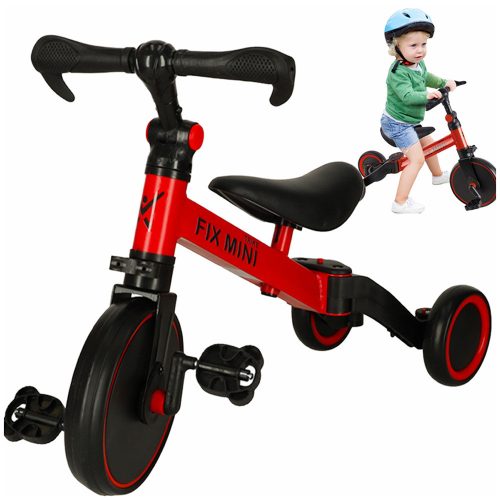 Trike Fix Mini off-road tricycle 3in1 with pedals red