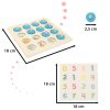 Fa puzzle társasjáték memória + 4 kártya