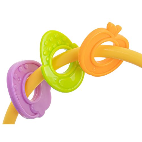Sensory rattle for toddlers turquoise