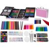 Plastic painting set in a suitcase 145el pink