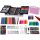 Plastic painting set in a suitcase 145el pink