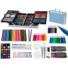 Plastic painting set in a suitcase 145el blue