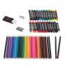Plastic painting set in a suitcase 145el blue