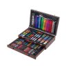 Plastic painting set in carrying case 123el