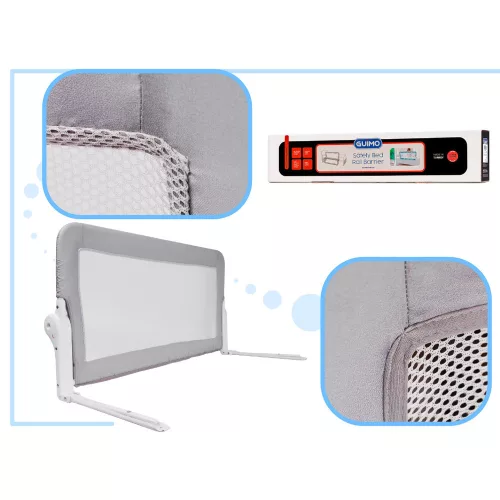 Safety gate railing bed protector 120cm grey