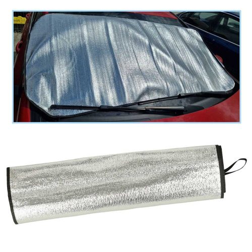 Anti-icing windshield protection mat