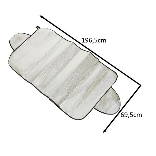 Anti-icing windshield protection mat