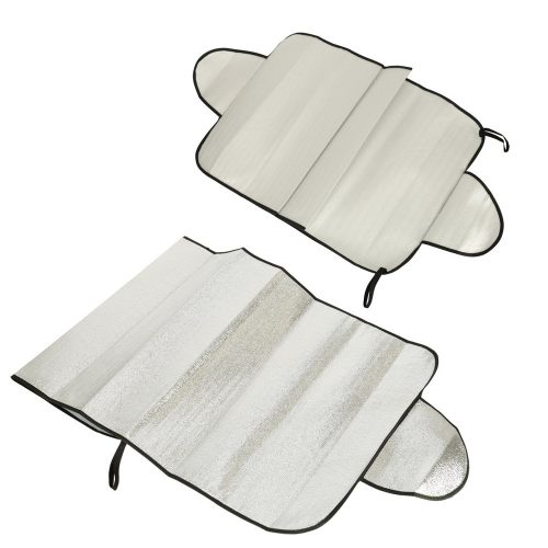 Anti-icing windshield protection mat